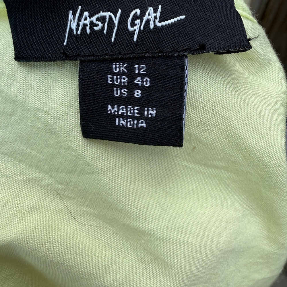 Nasty Gal Light Yellow Dress - Picture 9 of 13